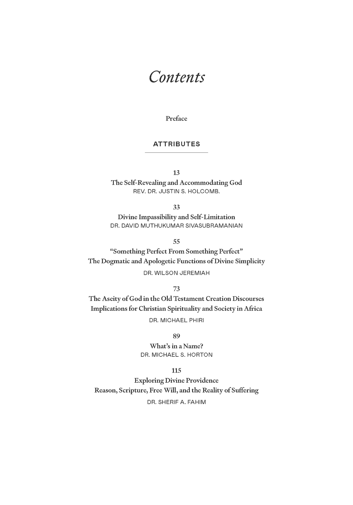 Theo Global Journal | Vol. 1: The Living God