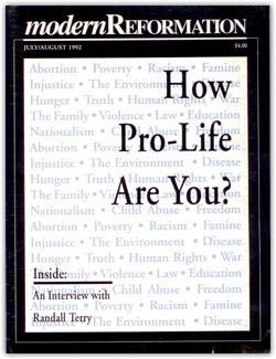 VOL. 01, NO. 4 | How Pro-Life Are You?