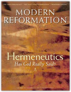 VOL. 8, NO. 4 | Hermeneutics: Has God Really Said?